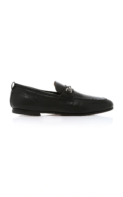 Shop Bally Plintor Calfskin Loafer In Black