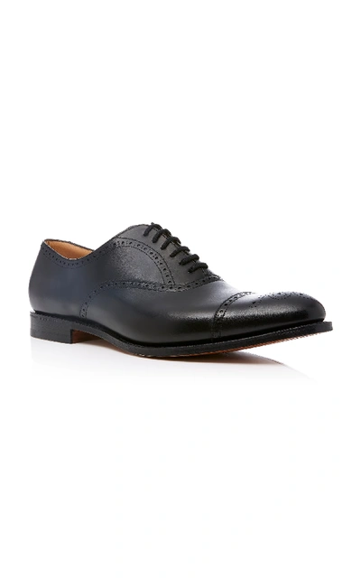 Shop Church's Toronto Leather Brogues In Black