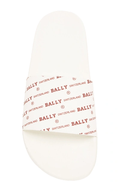 Shop Bally Slanter Logo Slides In Multi