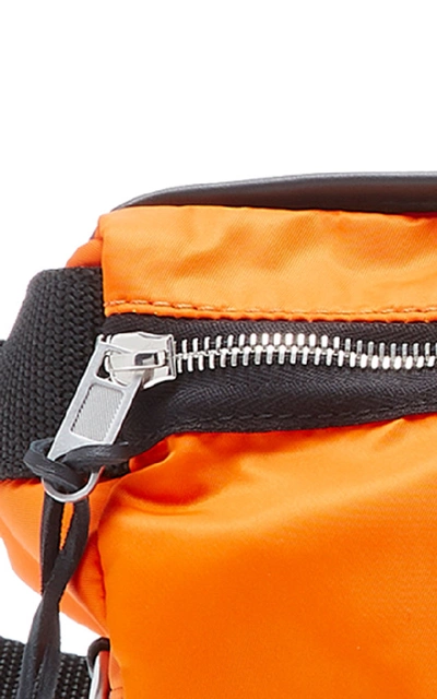 Shop Maison Margiela Canvas Belt Bag In Orange