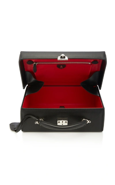 Shop Mark Cross Exclusive Grant Saffiano Briefcase In Black