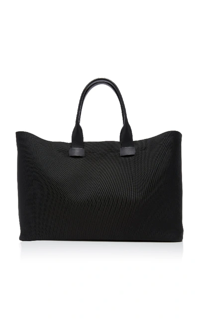 Shop Troubadour Technical Fabric Tote Bag In Black