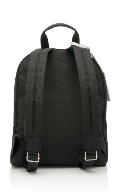 Shop Maison Margiela Zip-detailed Shell Backpack In Black
