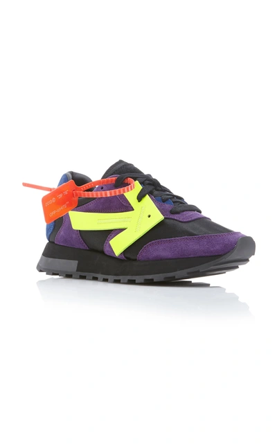 Shop Off-white Hg Runners In Purple