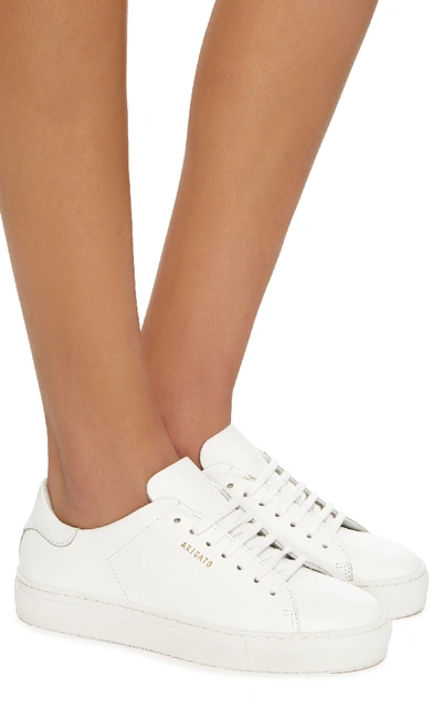 Shop Axel Arigato Clean 90 Leather Sneaker In White
