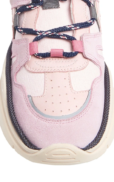 Shop Isabel Marant Kindsay Leather Sneakers In Pink