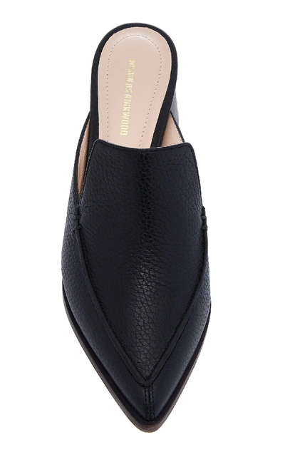 Shop Nicholas Kirkwood Beya Leather Mule In Black