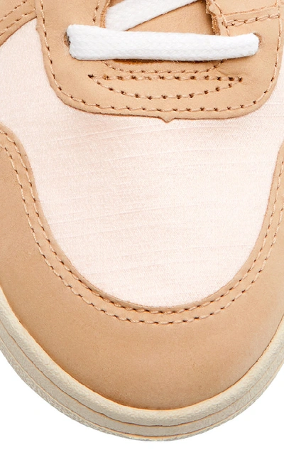 Shop Veja V-10 Bastille Leather Sneaker In Pink