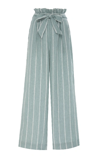 Shop Suboo Horizon Wide Leg Pant In Green