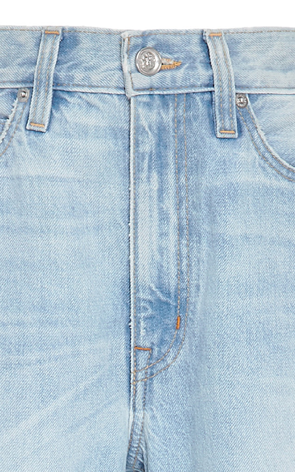 Slvrlake Denim London High-rise Straight-leg Jeans In Light Wash | ModeSens