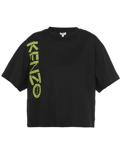 Shop Kenzo Sporty Box T-shirt In Black