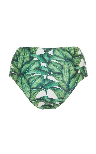 Shop Verde Limon Angeles Half Waisted Bottom In Print