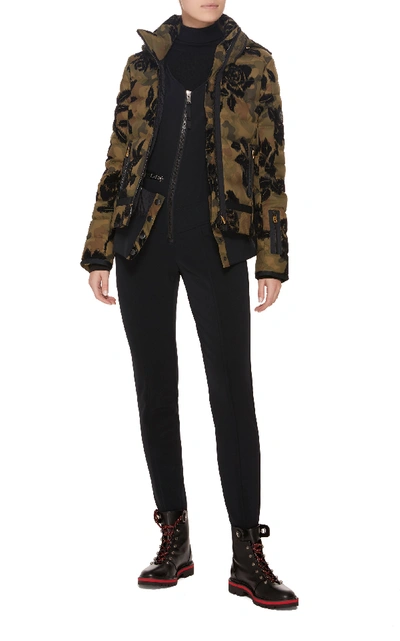 Shop Bogner Muriel Camouflage And Floral-print Jacket
