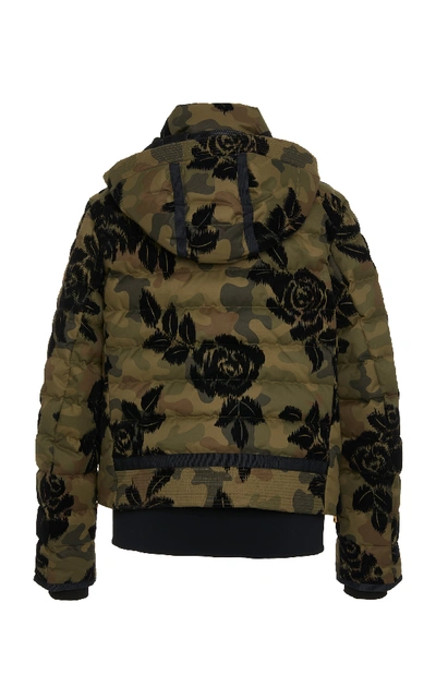 Shop Bogner Muriel Camouflage And Floral-print Jacket