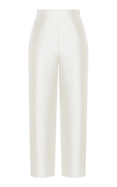 Shop Rasario Cropped Dress Pants In White