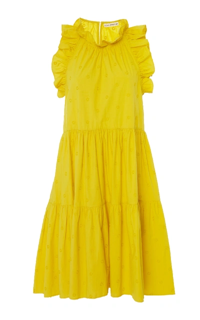 Shop Ulla Johnson Tamsin Dress In Yellow