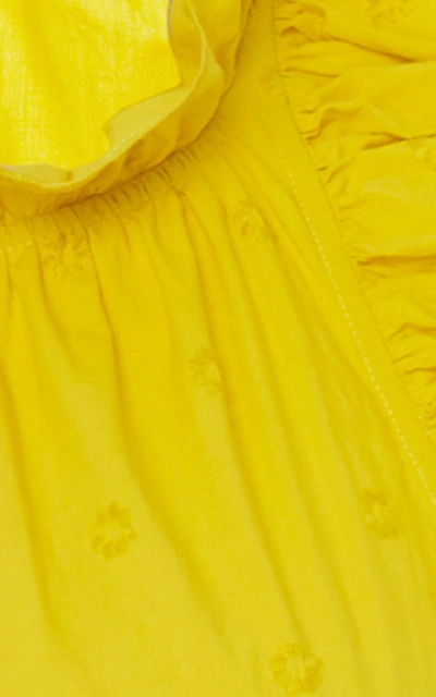 Shop Ulla Johnson Tamsin Dress In Yellow