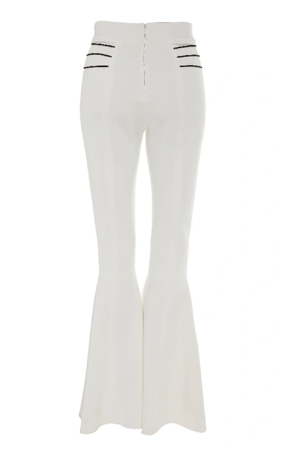 Shop Cushnie Oslo Contract Cord Pant In White
