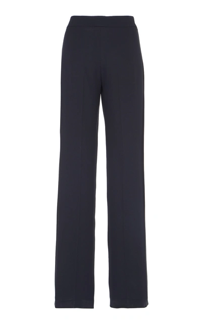 Shop N°21 N&deg;21 Eunice Tailored Crepe Straight-leg Pants In Black