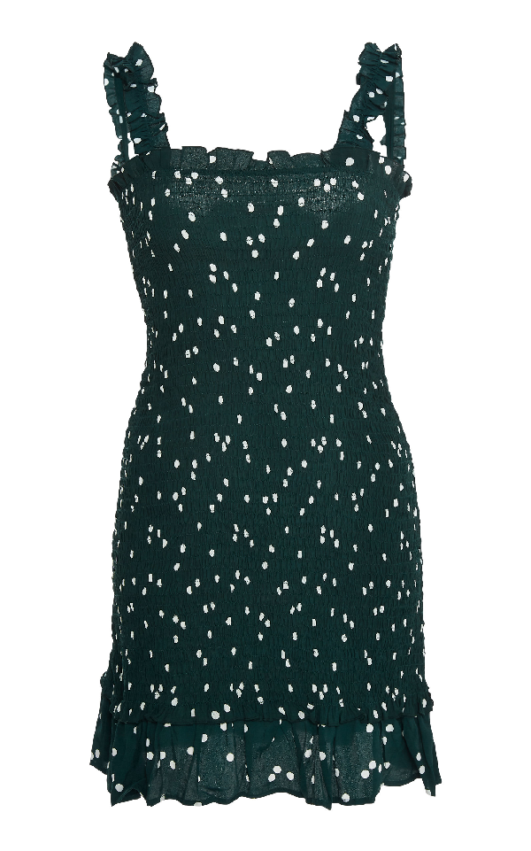 faithfull del mar mini dress
