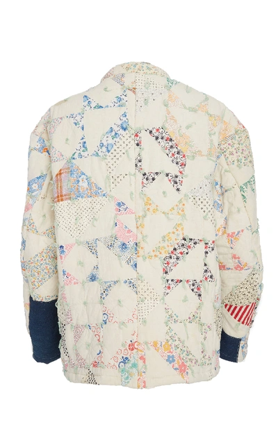Shop B Sides Exclusive Quilted Cotton Jacket In Multi