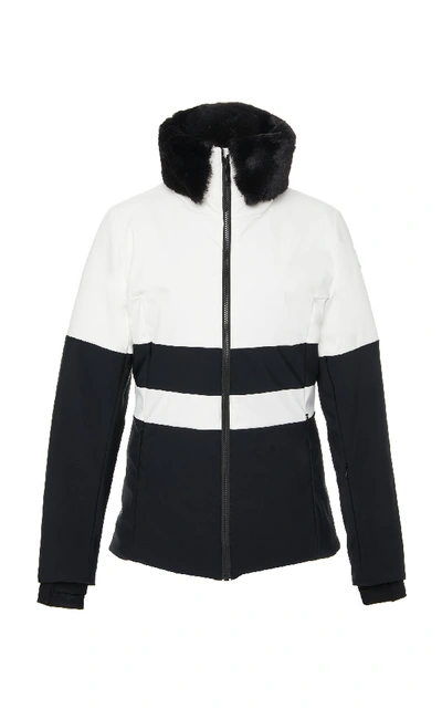 Fusalp Levanne Faux Fur-trimmed Ski Jacket In White | ModeSens
