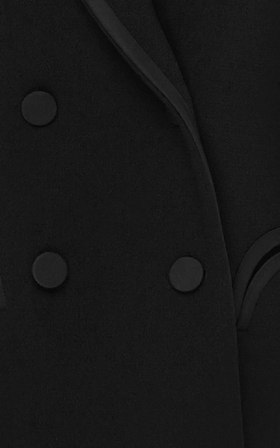 Shop Blazé Milano Resolute Everyday Double Breasted Blazer In Black