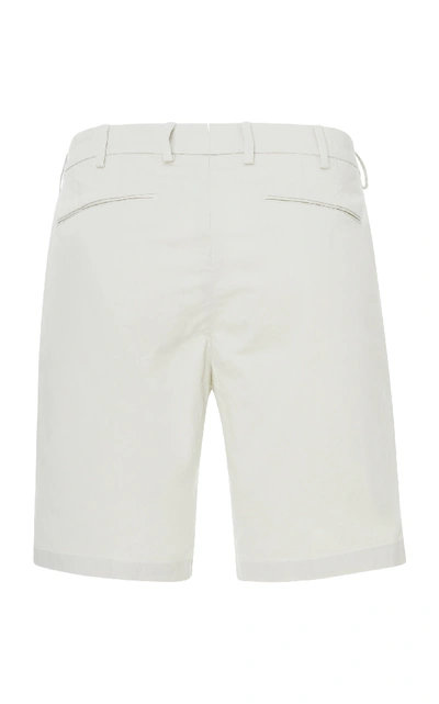 Shop Salle Privée Steven Chino Shorts In Neutral