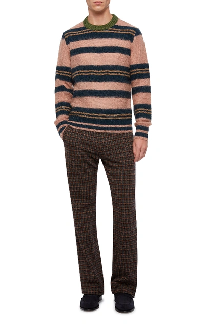 Shop Marni Striped Crewneck Sweater