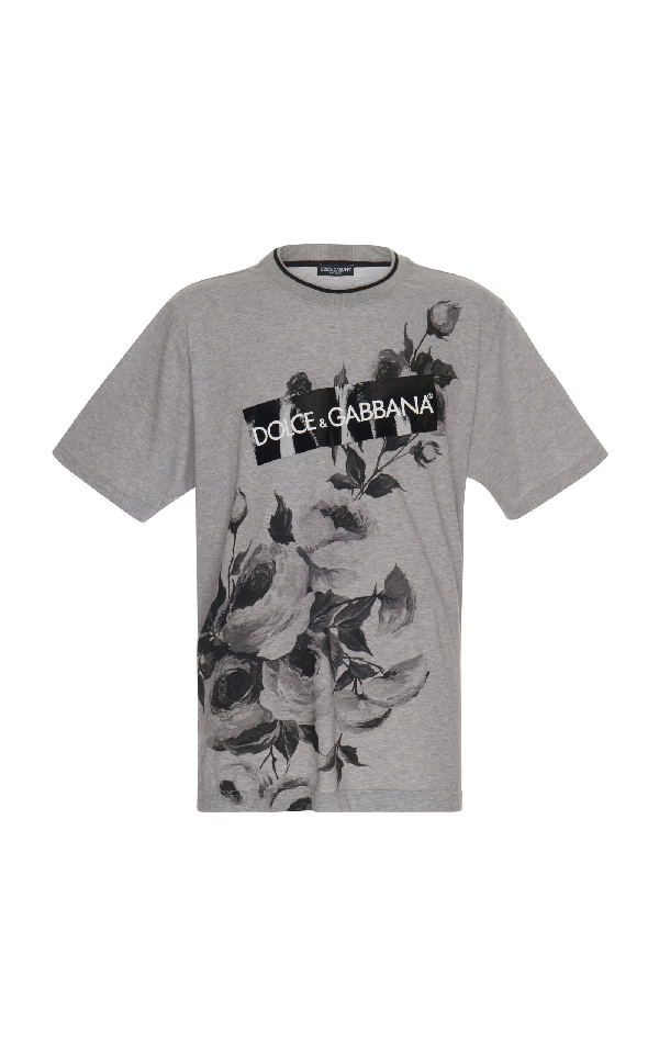 dolce gabbana t shirt flower