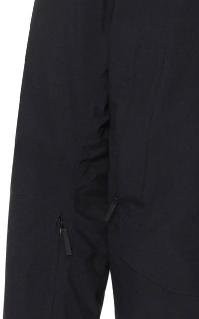 Shop Arc'teryx Patrol Down-filled Shell Coat In Black