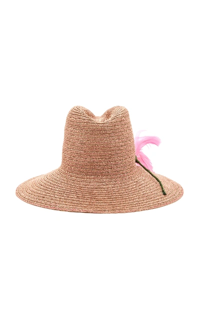 Shop Albertus Swanepoel Exclusive Glenda Floral-embellished Hat In Neutral