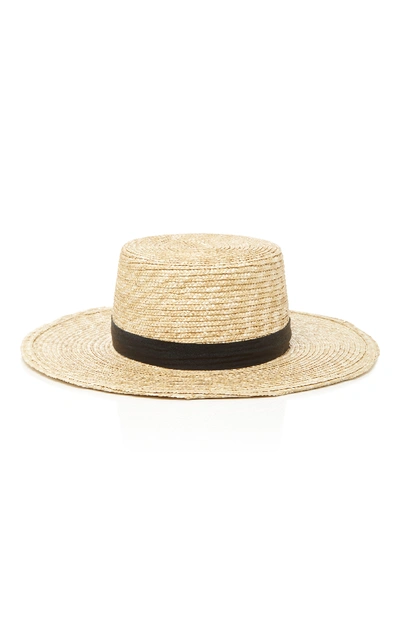 Shop Janessa Leone Klint Bolero Hat In Neutral