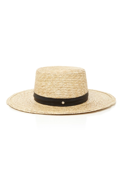 Shop Janessa Leone Klint Bolero Hat In Neutral