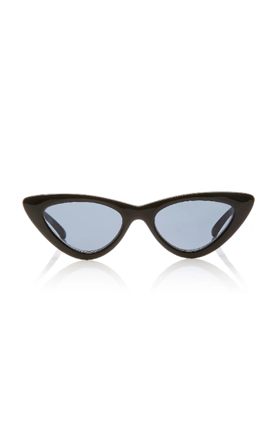 Shop Le Specs The Last Lolita Cat-eye Sunglasses In Black