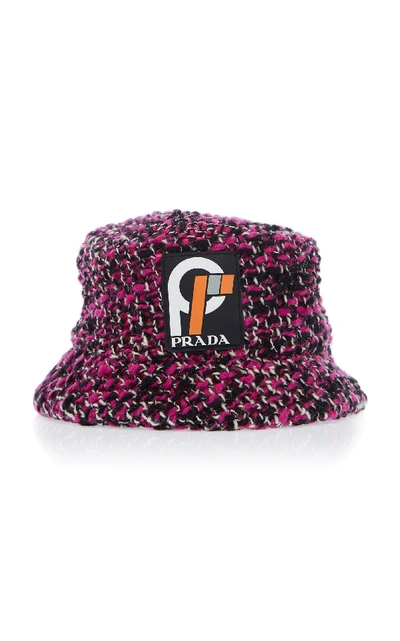 Shop Prada Knicker Boker Hat In Pink