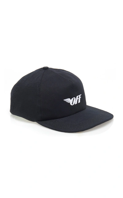 Shop Off-white Off Wings Baseball Cap In Black