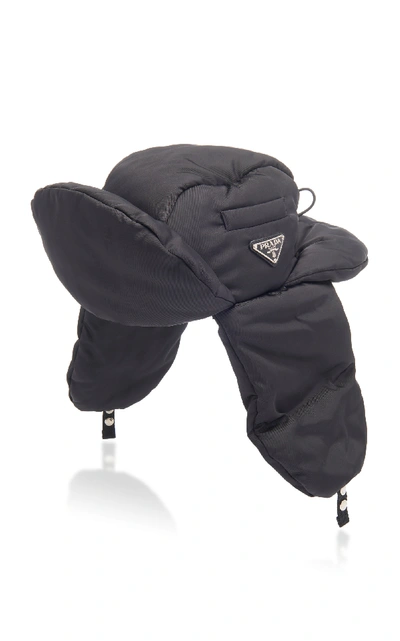 Shop Prada Winter Hat In Black
