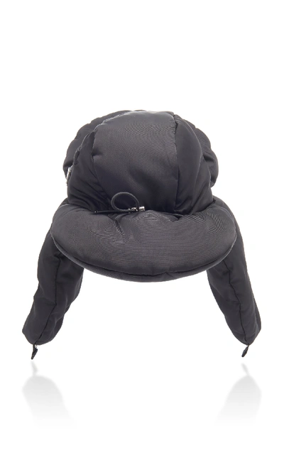 Shop Prada Winter Hat In Black