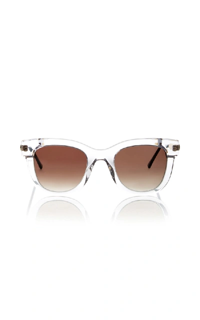 Shop Thierry Lasry Sexxxy Sunglasses In Clear