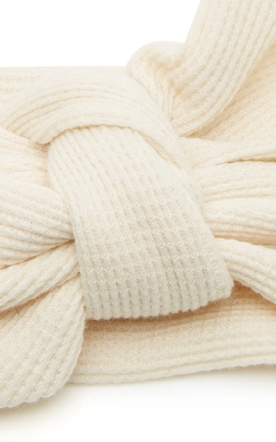 Shop Donni Thermal Poppy Headband In Neutral