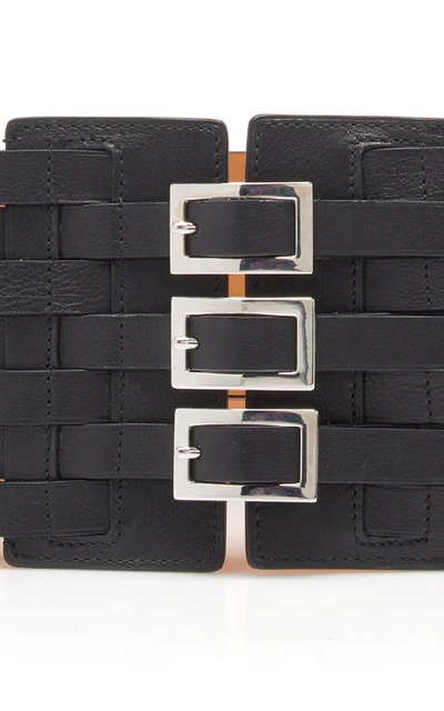Shop Maison Vaincourt Exclusive Multi Strap Belt In Black