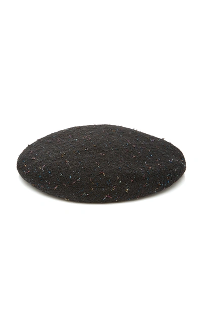 Shop Eugenia Kim Cher Beret In Black