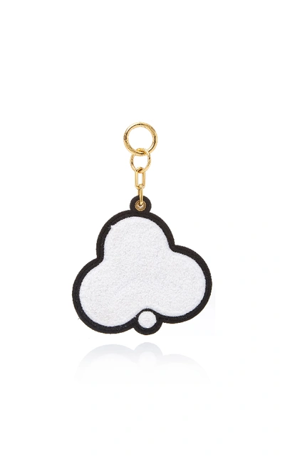 Shop Chaos Exclusive Chenille Club Acrylic Key Chain In White
