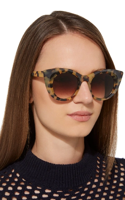 Shop Thierry Lasry Cat-eye Acetate Sunglasses In Brown