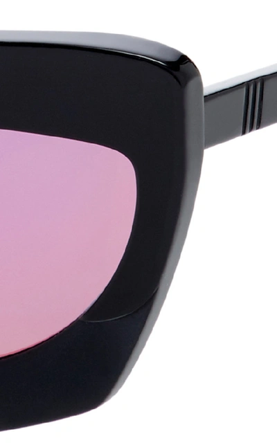Shop Pawaka Duabelas Oversized Aviator-style Acetate Sunglasses In Pink