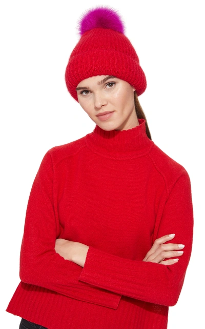 Shop Eugenia Kim Maddox Beanie In Red