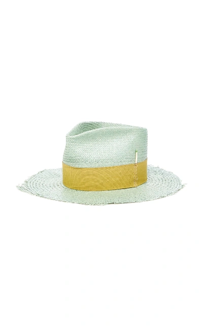 Shop Nick Fouquet La Menthe Straw In Green