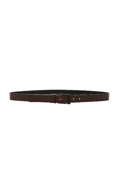 Shop Troubadour Reversible Leather Belt In Multi