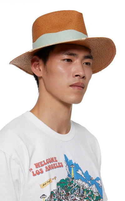 Shop Nick Fouquet Exclusive Porto Cervo Straw Hat In Multi